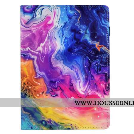 Housse Samsung Galaxy Tab S11 Marbre Coloré