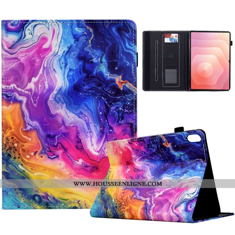 Housse Samsung Galaxy Tab S11 Marbre Coloré