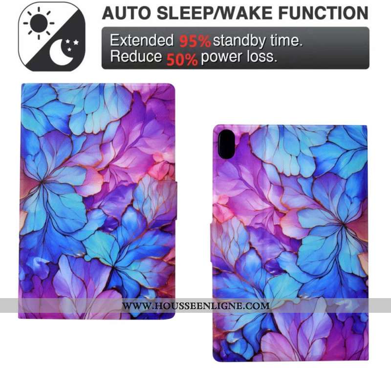 Housse Samsung Galaxy Tab S11 Motif Floral