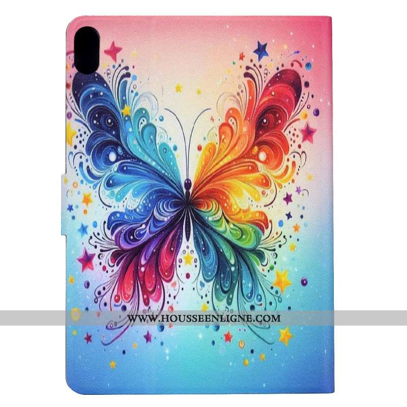 Housse Samsung Galaxy Tab S11 Papillon Aquarelle