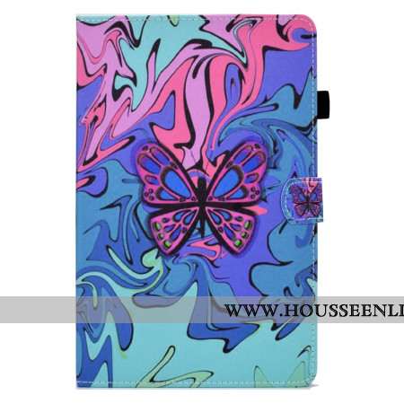 Housse Samsung Galaxy Tab S11 Papillon Artistique