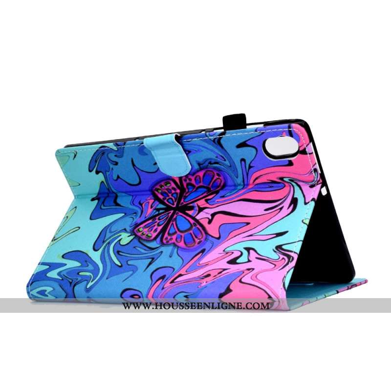 Housse Samsung Galaxy Tab S11 Papillon Artistique