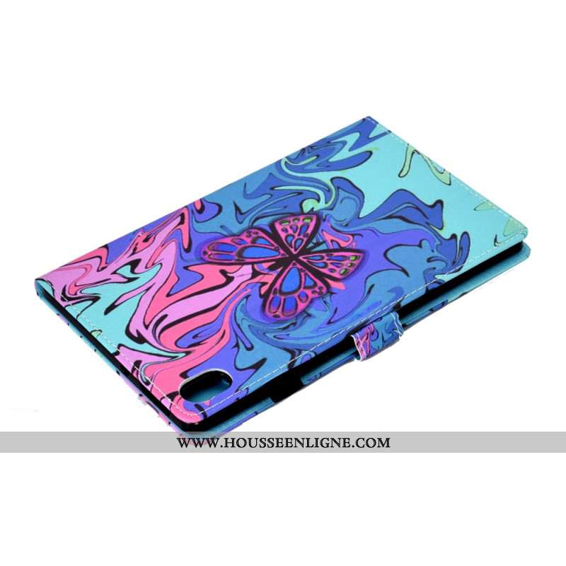 Housse Samsung Galaxy Tab S11 Papillon Artistique