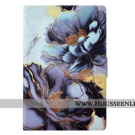 Housse Samsung Galaxy Tab S11 Pivoines