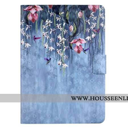 Housse Samsung Galaxy Tab S11 Pluie Florale