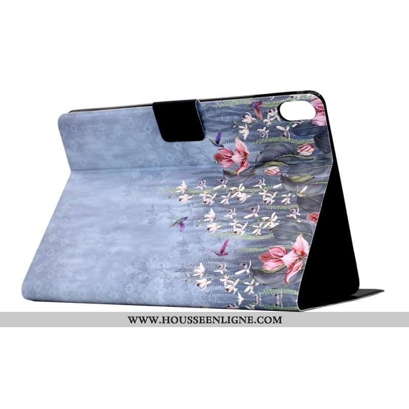 Housse Samsung Galaxy Tab S11 Pluie Florale