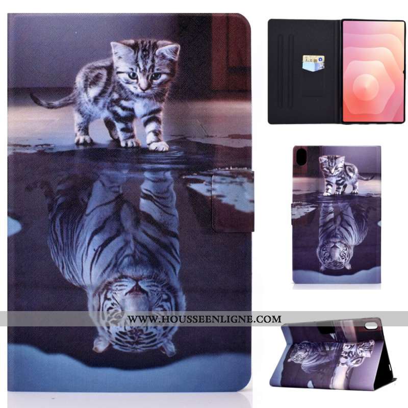 Housse Samsung Galaxy Tab S11 Rêve de Chaton