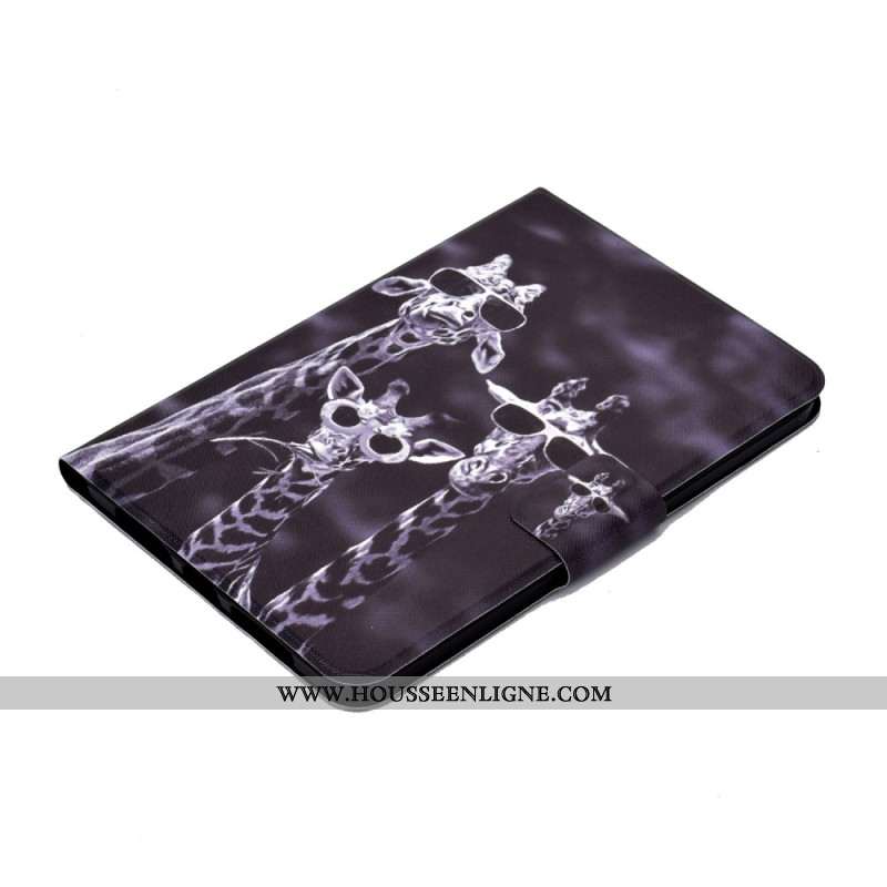 Housse Samsung Galaxy Tab S11 Trois Girafes