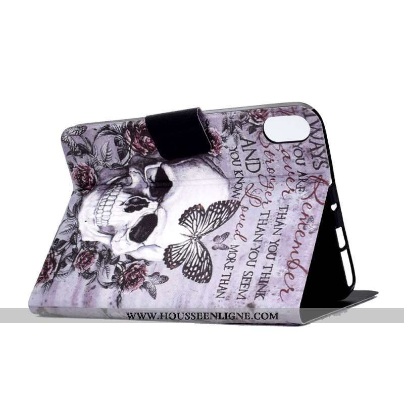 Housse Samsung Galaxy Tab S11 Tête de Mort