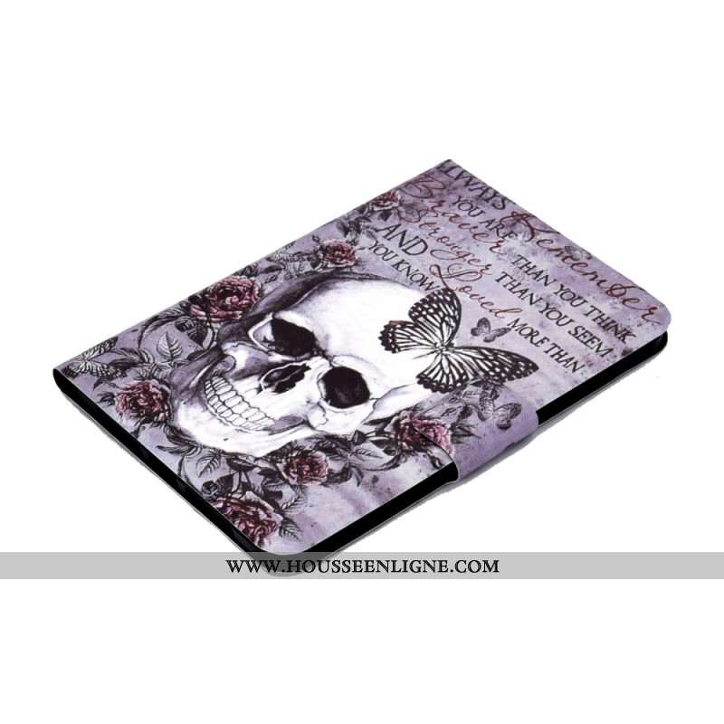 Housse Samsung Galaxy Tab S11 Tête de Mort