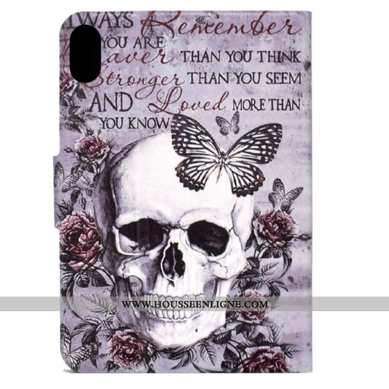 Housse Samsung Galaxy Tab S11 Tête de Mort