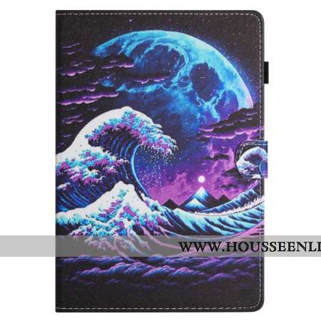 Housse Samsung Galaxy Tab S11 Vagues