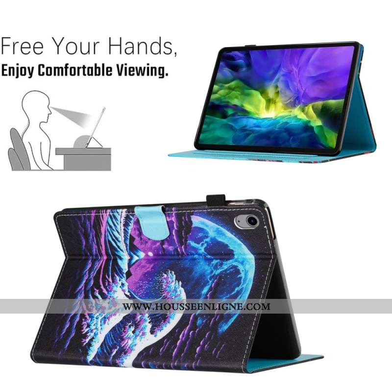 Housse Samsung Galaxy Tab S11 Vagues
