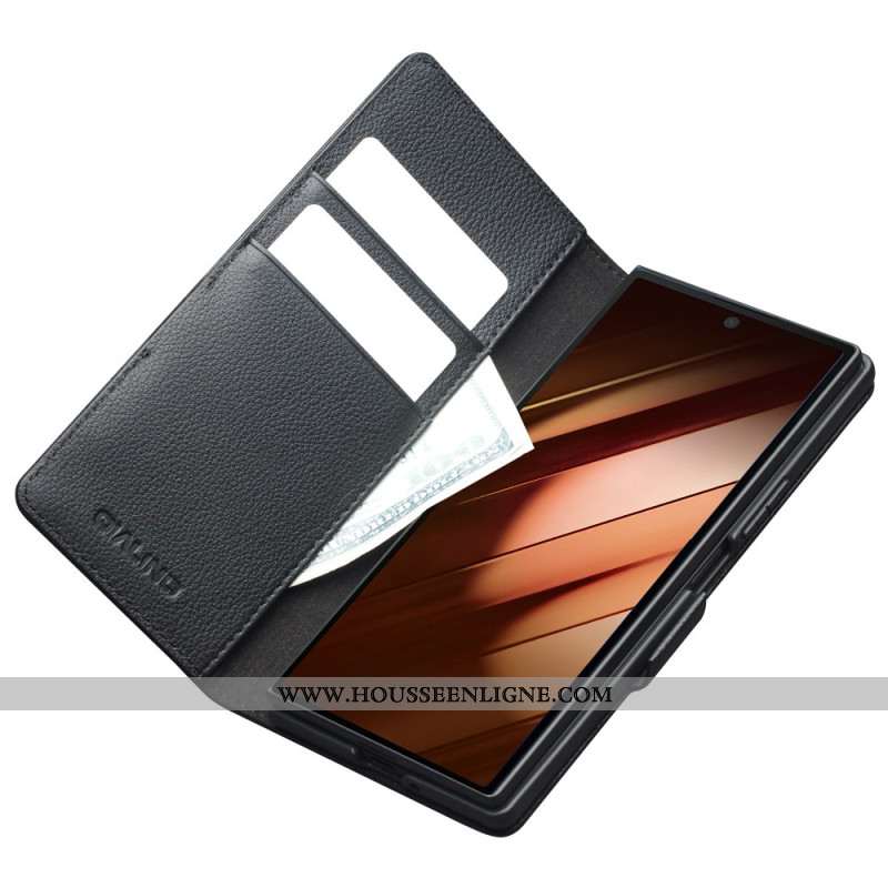 Housse Samsung Galaxy Z Fold 7 Porte-Cartes QIALINO