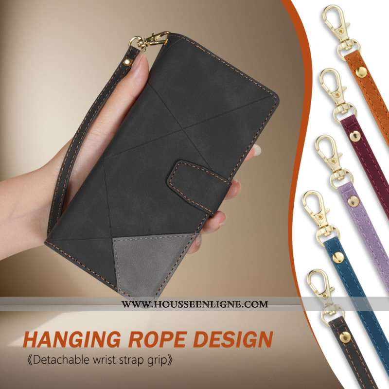 Housse Samsung Galaxy Z Fold 7 Portefeuille Bicolore