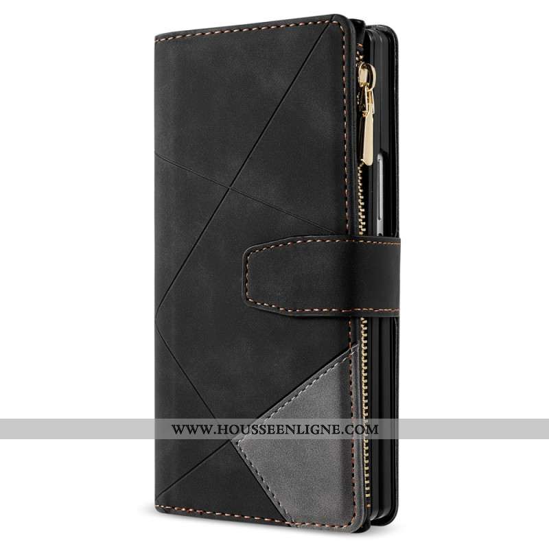 Housse Samsung Galaxy Z Fold 7 Portefeuille Bicolore