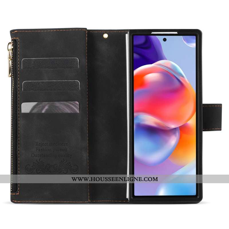 Housse Samsung Galaxy Z Fold 7 Portefeuille Bicolore