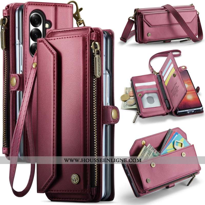 Housse Samsung Galaxy Z Fold 7 Portefeuille CASEME