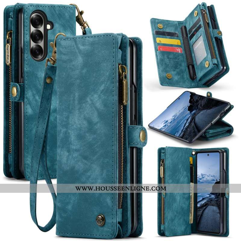 Housse Samsung Galaxy Z Fold 7 Portefeuille Détachable CASEME