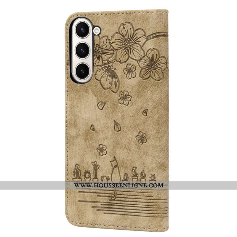 Housse Samsung Galaxy Z Fold 7 Scène de Chat