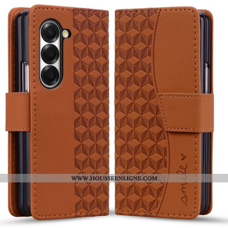 Housse Samsung Galaxy Z Fold 7 Smile à Lanière