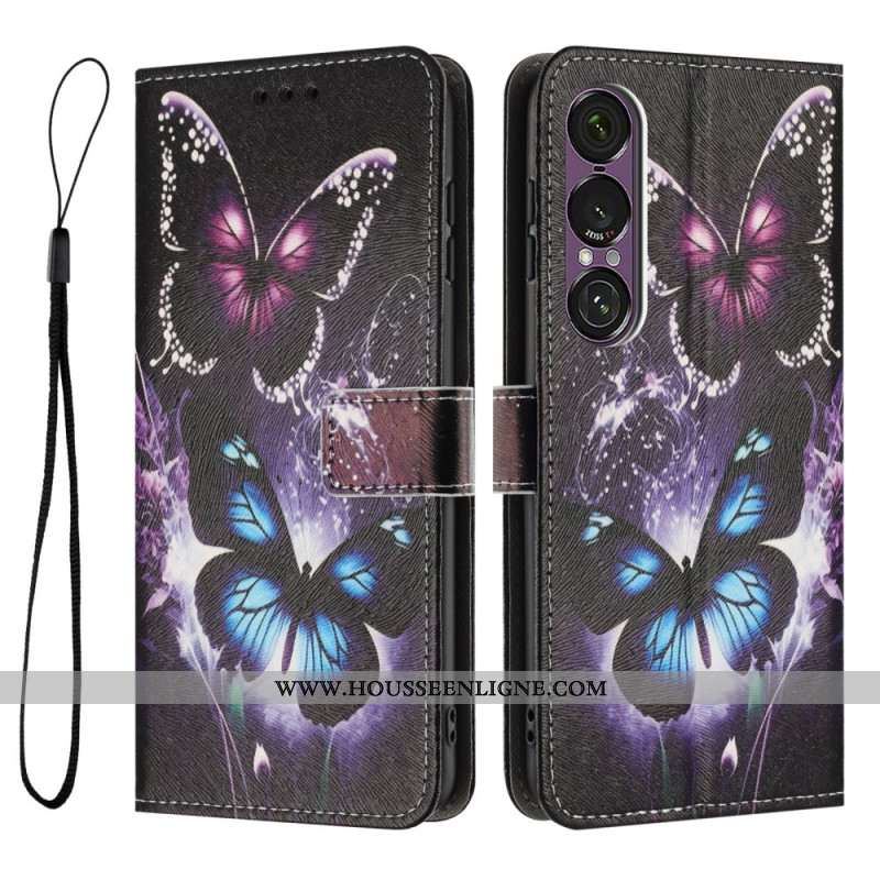 Housse Sony Xperia 1 VII Deux Papillons