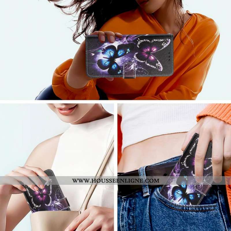 Housse Sony Xperia 1 VII Deux Papillons