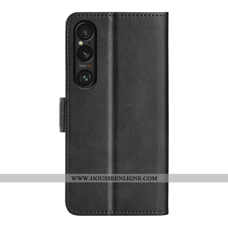 Housse Sony Xperia 1 VII Double Fermoir