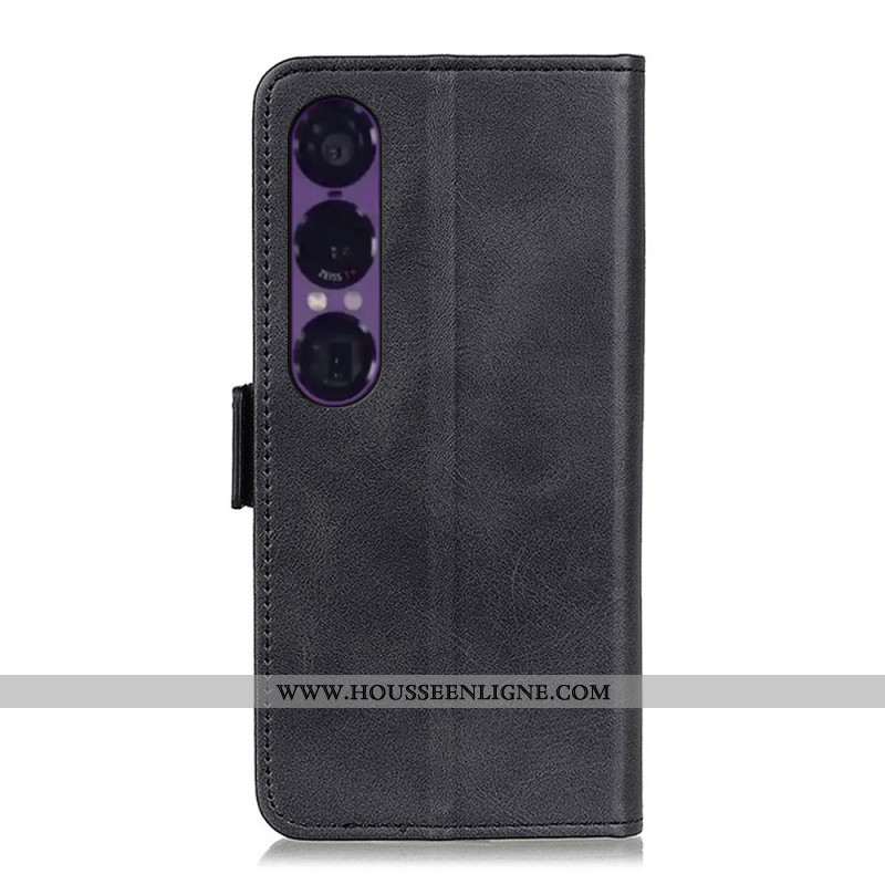 Housse Sony Xperia 1 VII Double Fermoir