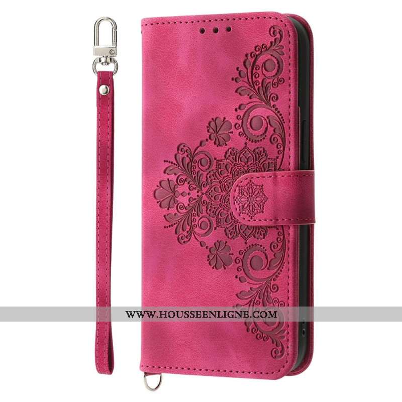 Housse Sony Xperia 1 VII Effet Daim Dentelle