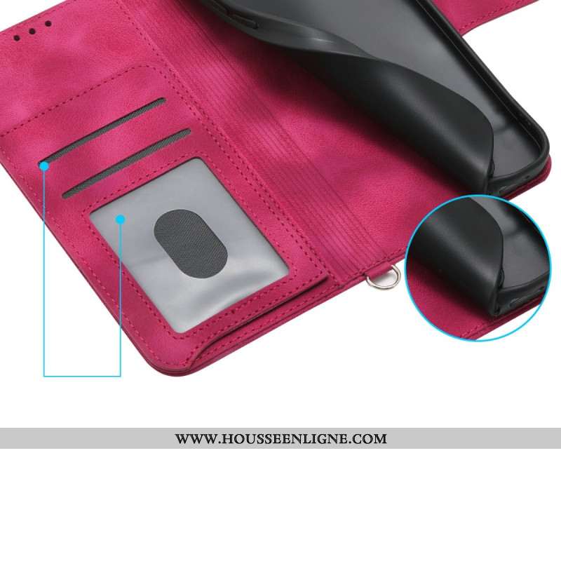 Housse Sony Xperia 1 VII Effet Daim Dentelle