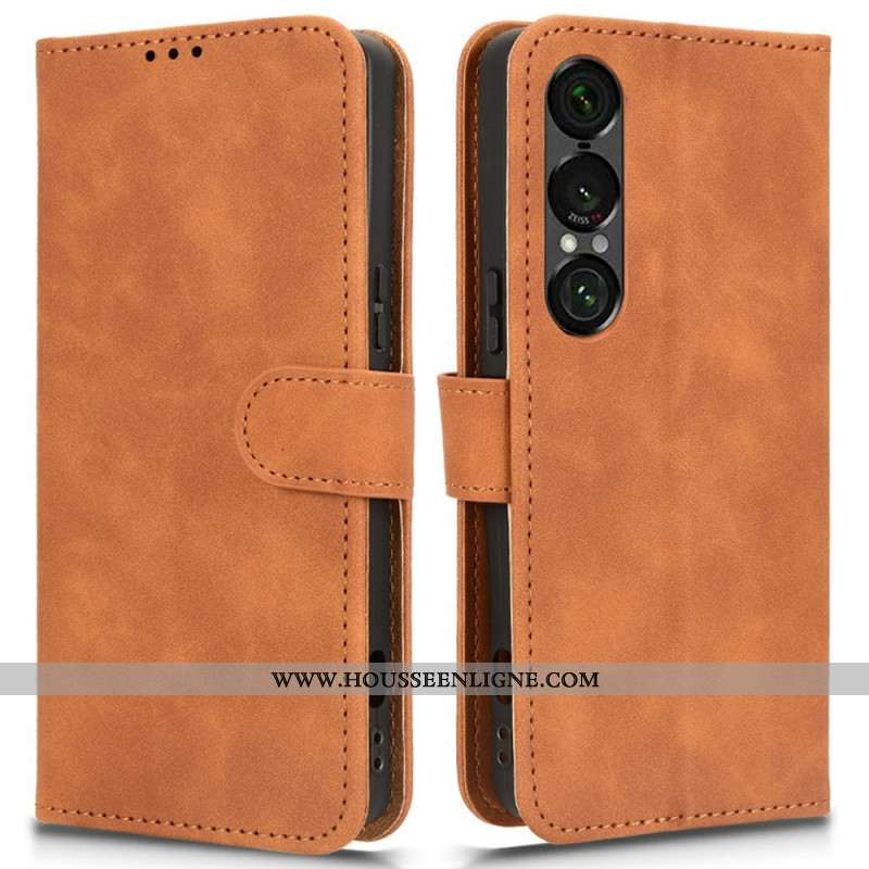 Housse Sony Xperia 1 VII Effet Daim