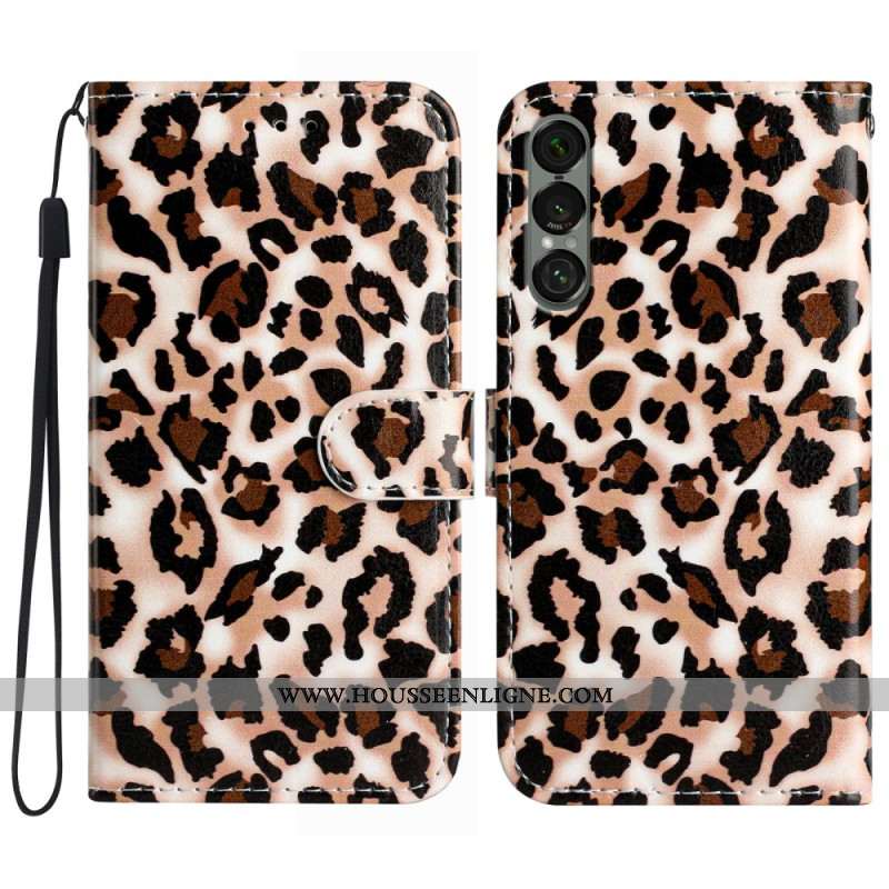 Housse Sony Xperia 1 VII Imprimé Léopard