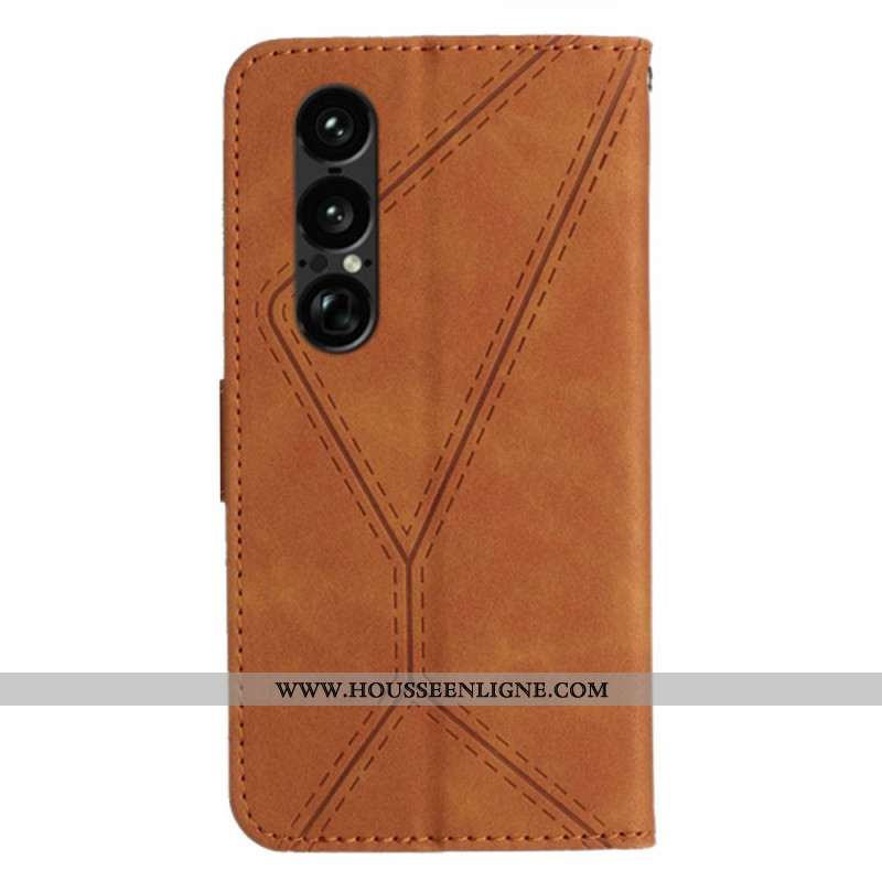 Housse Sony Xperia 1 VII Lignes et Tirés