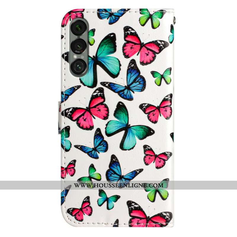 Housse Sony Xperia 1 VII Motif Papillons