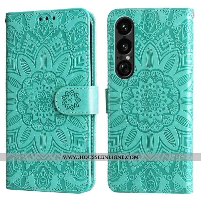 Housse Sony Xperia 1 VII Motif Tournesol