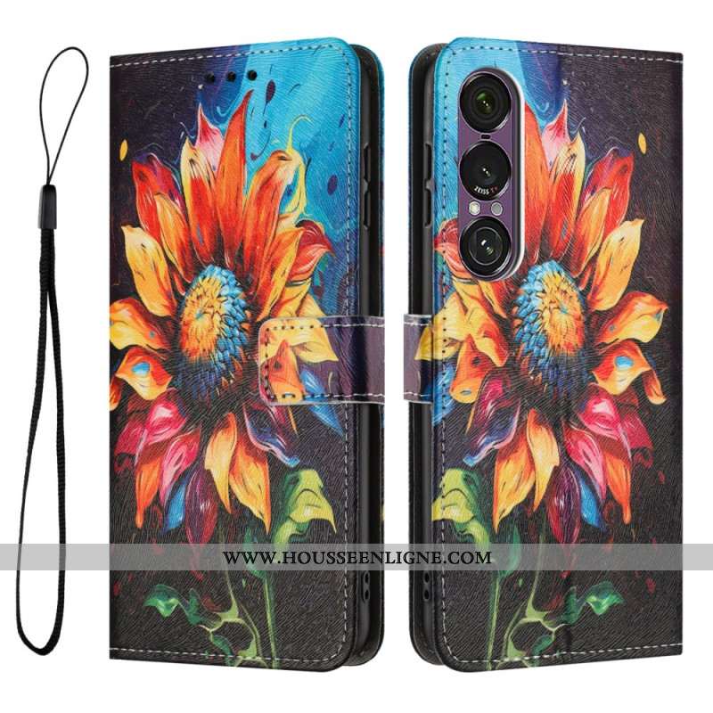 Housse Sony Xperia 1 VII Motif Tournesol