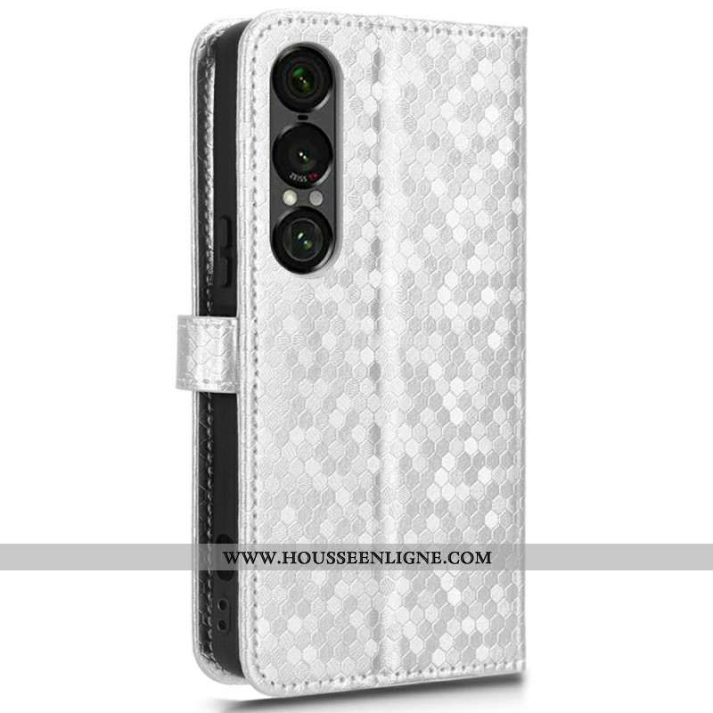 Housse Sony Xperia 1 VII Pois Brillants
