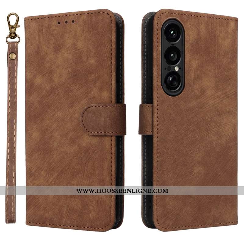 Housse Sony Xperia 1 VII Protection RFID et Lanière