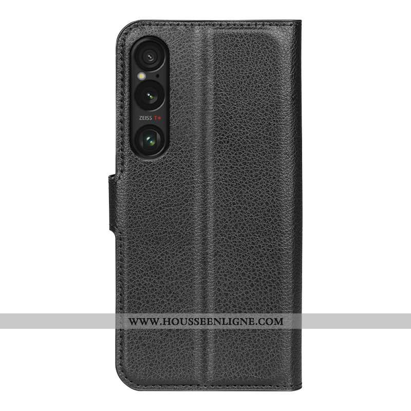 Housse Sony Xperia 1 VII Simili Cuir Classique