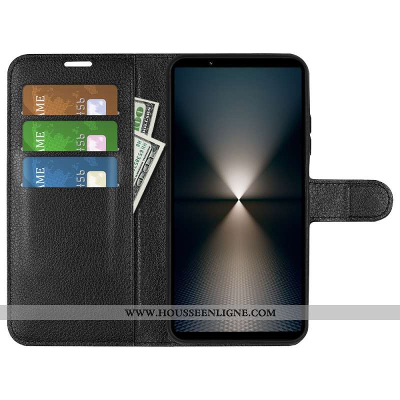 Housse Sony Xperia 1 VII Simili Cuir Classique