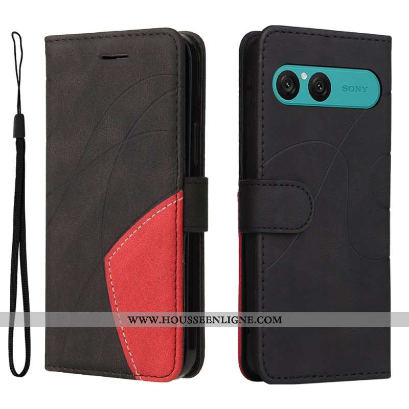 Housse Sony Xperia 10 VII Bicolore Ondulation