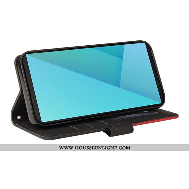 Housse Sony Xperia 10 VII Bicolore Ondulation