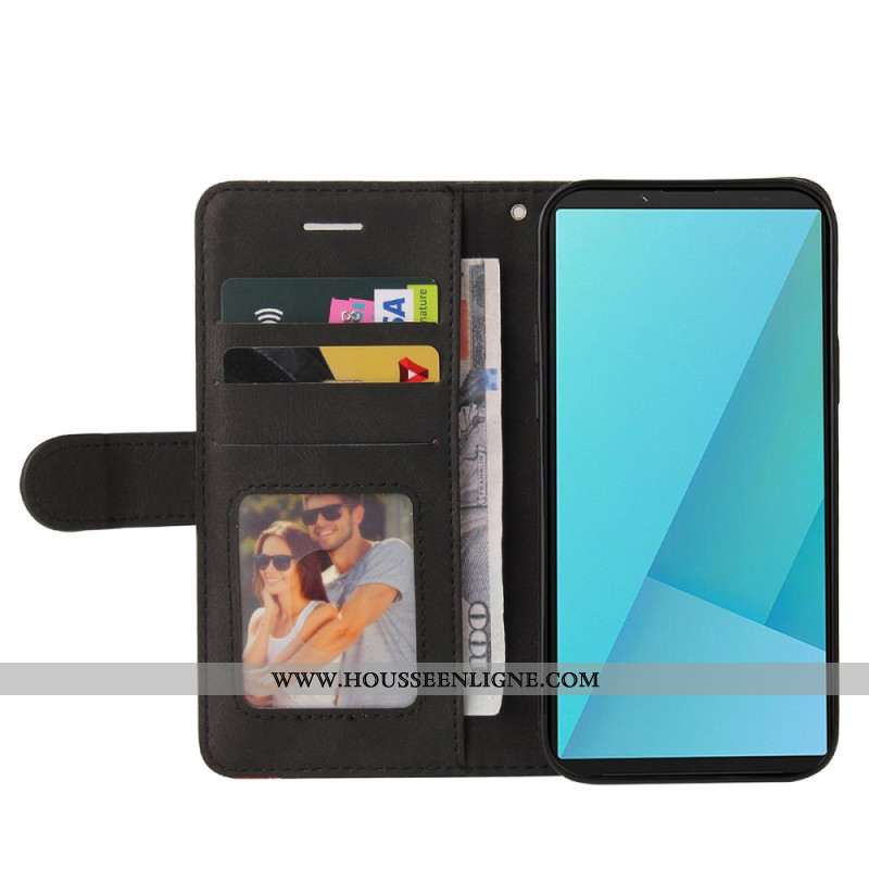 Housse Sony Xperia 10 VII Bicolore Ondulation