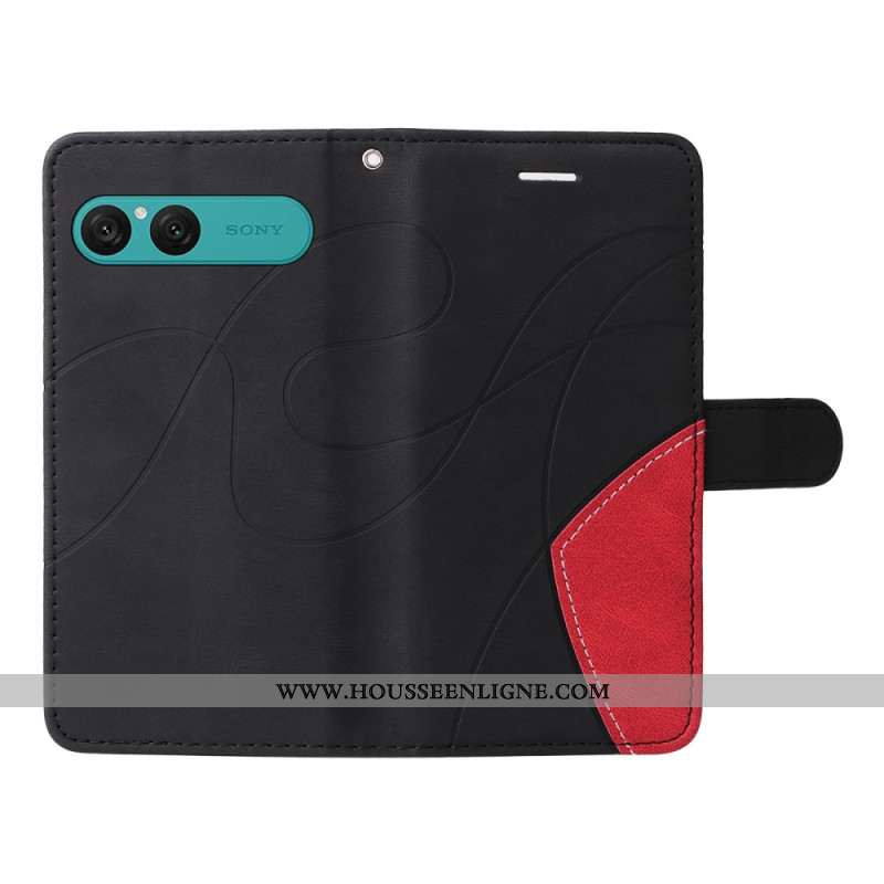 Housse Sony Xperia 10 VII Bicolore Ondulation