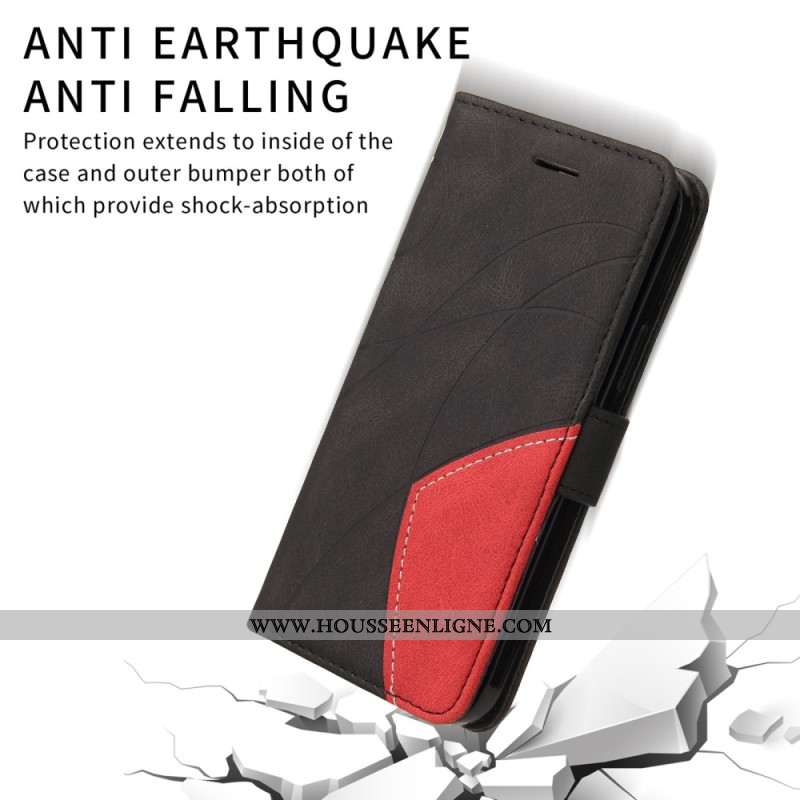 Housse Sony Xperia 10 VII Bicolore Ondulation