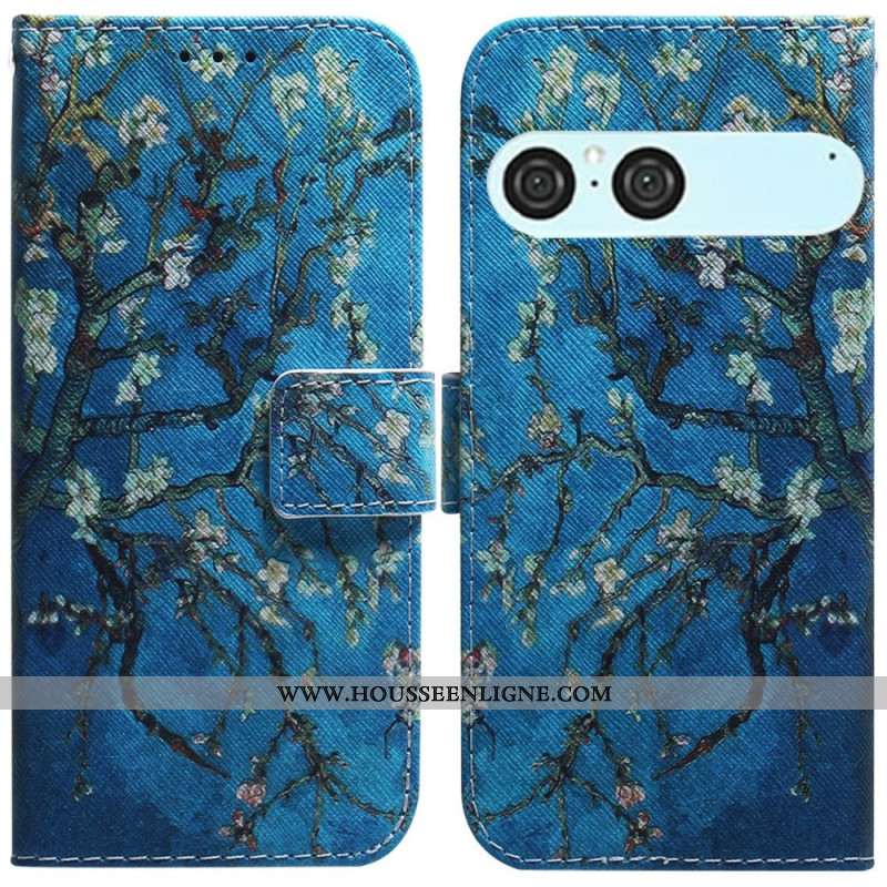 Housse Sony Xperia 10 VII Branches Fleuries