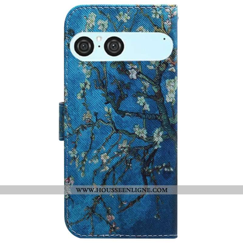 Housse Sony Xperia 10 VII Branches Fleuries