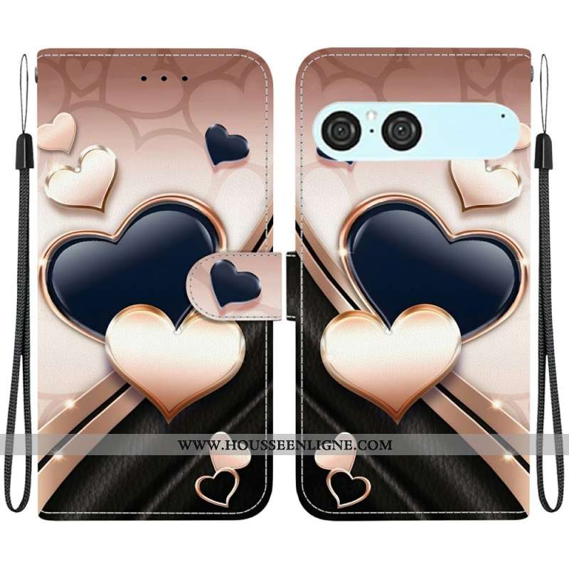 Housse Sony Xperia 10 VII Deux Coeurs