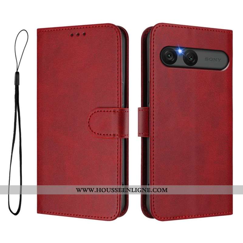 Housse Sony Xperia 10 VII Effet Cuir